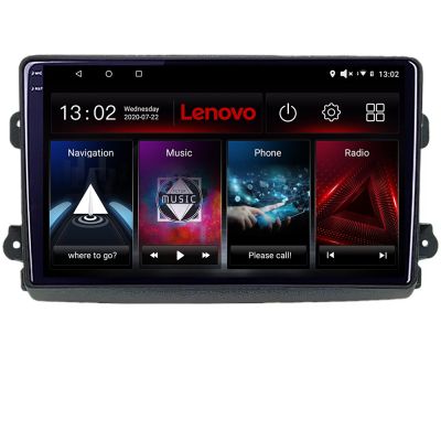 Navigatie Fiat Ducato 2021- Lenovo Qled 2K Octa Core 8+256 360 DSP carplay android auto radio gps internet KIT-ducato2024+PRO-2K-9-8+256