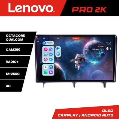 Navigatie Honda Civic 2022- Lenovo Qled 2K Octa Core 12+256 360 DSP ADAS carplay android auto radio internet kit-civic2022+PRO-2K-10-12+256