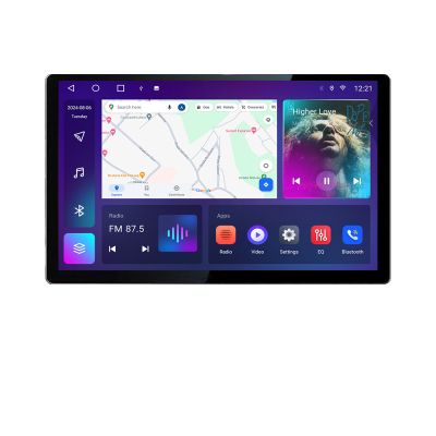 Navigatie Nissan Leaf 2018-2024 Qled 2K Octa Core 4+32 LTE 4G DSP Wifi 5Ghz android auto carplay radio gps internet kit-leaf+EDT-E413-2K