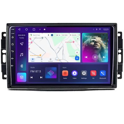 Navigatie Chrysler Jeep NAVTEC Android Ecran 720P Quad Core 2+32 Carplay  Android auto v3