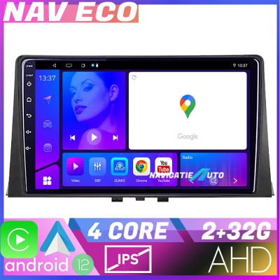 Navigatie Citroen Berlingo 2019-2021 NAVTEC Android Ecran 720P Quad Core 2+32 Carplay  Android auto v3