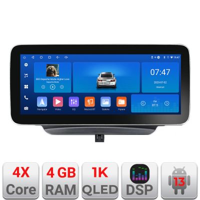 Navigatie Ford Turneo Courier Transit Courier 2014-2021 Edotec Incell 1K 12.3 inch  4+64 carplay android auto radio internet kit-turneo+EDT-E212-RK