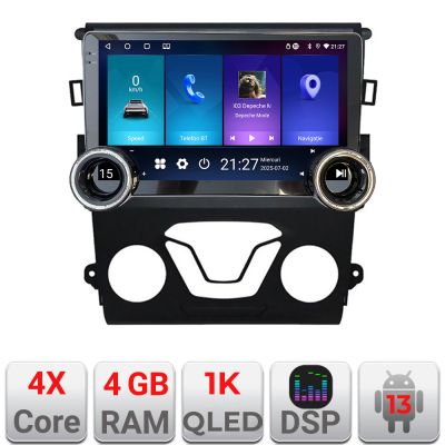 Navigatie Ford Mondeo 2013- Kit-377 Edotec  4+64 10.5 inch Incell 1K android Wifi 5Ghz gps internet