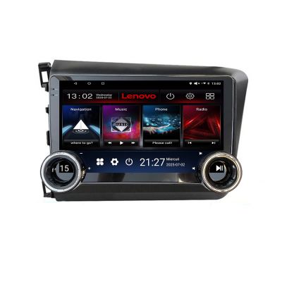Navigatie Honda Civic Sedan Kit-132 Lenovo  8 core 4+64 10.5 inch Incell 1K android Wifi 5Ghz gps internet