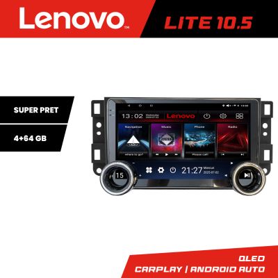 Navigatie Chevrolet Captiva Kit-020 Lenovo  8 core 4+64 10.5 inch Incell 1K android Wifi 5Ghz gps internet