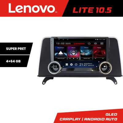 Navigatie BMW X5 X6 2009-2014 CIC Lenovo 8 core 4+64 10.5 inch Incell 1K android Wifi 5Ghz gps internet