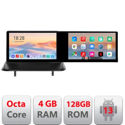 Navigatie Peugeot 3008 5008 Edotec Incell 1K 10.5 inch  8 core 4+128 carplay android auto radio internet kit-3008+EDT-E211-RK