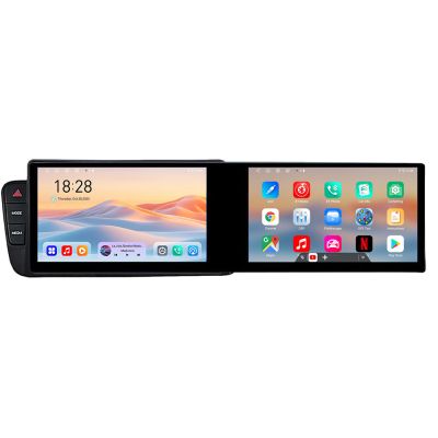 Navigatie Audi A4 A5 B8 cu MMI3G Edotec 2 ecrane  8 core 4+128 21.6 inch Incell android Wifi 5Ghz gps internet  KIT-a4-3G