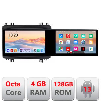 Navigatie Cadillac CTS 2003-2007 Edotec 2 ecrane  8 core 4+128 21.6 inch Incell android Wifi 5Ghz gps internet