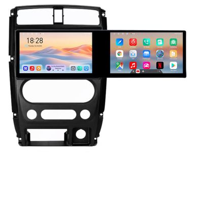 Navigatie Jimny 2007-2016 Kit-Jimny07 Edotec 2 ecrane  8 core 4+128 21.6 inch Incell android Wifi 5Ghz gps internet