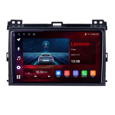 Navigatie Toyota Prado 2004-2009 M-456 Octa Core Android Radio Bluetooth GPS WIFI/4G DSP 2K 8+128GB 360 Toslink
