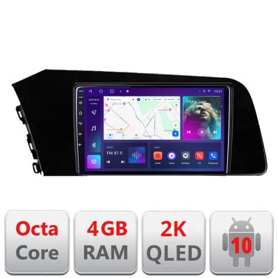 Navigatie Hyundai Elantra 2021- C-elantra2021 Android Octa Core Ecran 2K QLED GPS 4G 4+32GB 360 kit-elantra2021+EDT-E409-2K