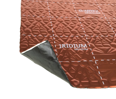 Insonorizant vibro Dr. Artex Earth Iridium Medium 2.0 mm grosime, o coala 750 x 500 mm