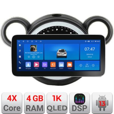 Navigatie Mini 2011-2015 cu sistem CIC Edotec 4+64 12.3 inch Incell 1K android Wifi 5Ghz gps internet