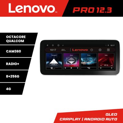 Navigatie Volvo XC90 2002-2014 Lenovo Qled 12.3 inch Octa Core 8+256 360 DSP ADAS carplay android auto radio internet Kit-+PRO-12.3-8+256+KIT-10-9
