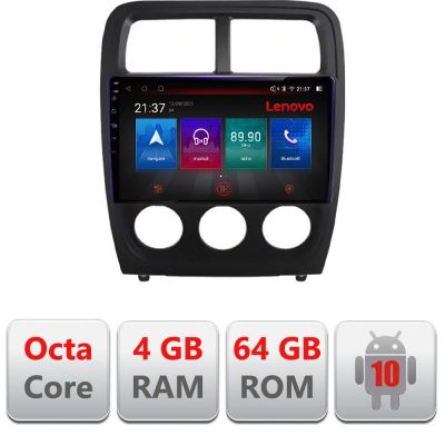 Navigatie Dodge Caliber 2010-2012 E-CALIBER Octa Core cu Android Radio Bluetooth Internet GPS WIFI DSP 4+64GB 4G RESIGILAT