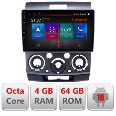 Navigatie Ford Ranger Mazda BT50 2007-2012 E-RANGER Octa Core cu Android Radio Bluetooth Internet GPS WIFI DSP 4+64GB RESIGILAT