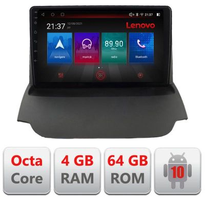 Navigatie Ford Ecosport 2017- E-ECOSPORT Octa Core cu Android Radio Bluetooth Internet GPS WIFI DSP 4+64GB 4G RESIGILAT