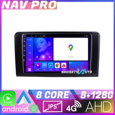 Navigatie Mercedes ML GL KIT 213 EDOTEC-LITE Android Ecran 720P Octa Core 8 128 Carplay