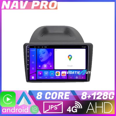 Navigatie Ford Fiesta 2012 2018 KIT 256 EDOTEC-LITE Android Ecran 720P Octa Core 8 128 Carplay