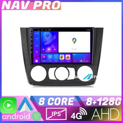 Navigatie BMW Seria 1 E87 2007 2011 clima manuala KIT bmw117 manual EDOTEC-LITE Android Ecran 720P Octa Core 8 128 Carplay
