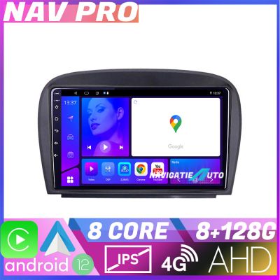 Navigatie Mercedes SL W230 2004 2011 KIT W230 EDOTEC-LITE Android Ecran 720P Octa Core 8 128 Carplay