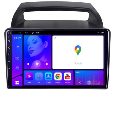 Navigatie Kia Carnival 2006 2014 EDOTEC-LITE Android Ecran 720P Octa Core 8 128 Carplay