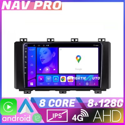 Navigatie Toyota Auris 2013-2018 EDOTEC-LITE Android Ecran 720P Octa Core 8+128 Carplay  Android auto
