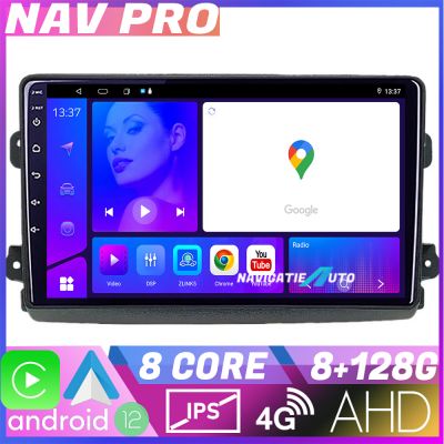 Navigatie Fiat Ducato 2021- EDOTEC-LITE Android Ecran 720P Octa Core 8+128 Carplay  Android auto