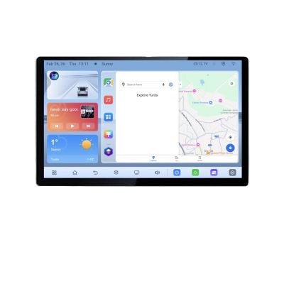 Navigatie dedicata Skoda Kodiaq N-KODIAQ Edonav ecran 13" 1K 4+64 Android Waze USB Navigatie 4G 360 Toslink Youtube Radio KIT-