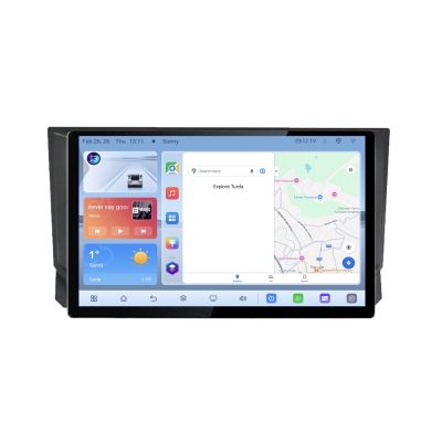 Navigatie dedicata Seat Arona Edonav ecran 13" 1K 4+64 Android Waze USB Navigatie 4G 360 Toslink Youtube Radio kit-arona si EDT-E