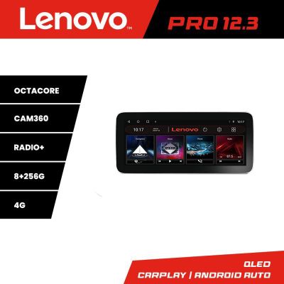 Navigatie Fiat 500 2014- K-539 Lenovo PRO 8+256 12.3 inch qled android 4G DSP gps internet  8Core