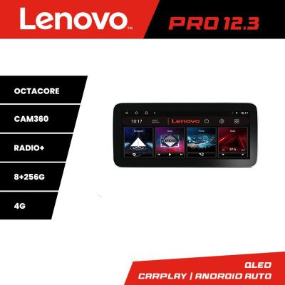 Navigatie Peugeot 208 2008 K-PSA Lenovo PRO 8+256 12.3 inch qled android 4G DSP gps internet  8Core