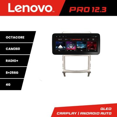 Navigatie Hyundai IX55 Lenovo PRO 8+256 12.3 inch qled android 4G DSP gps internet  Kit-ix55