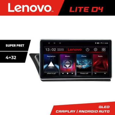 Navigatie Audi Q5 2008-2016 NON-MMI Lenovo Kit-Q5 4+32 GB Android Waze USB Navigatie Internet Youtube Radio