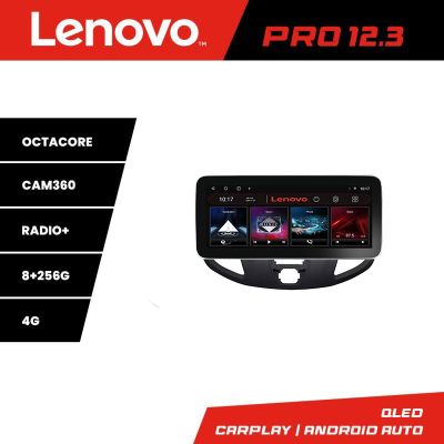 Navigatie Ford Transit V363 2015-2021 Lenovo PRO 8+256 12.3 inch qled android 4G DSP gps internet  Kit-custom
