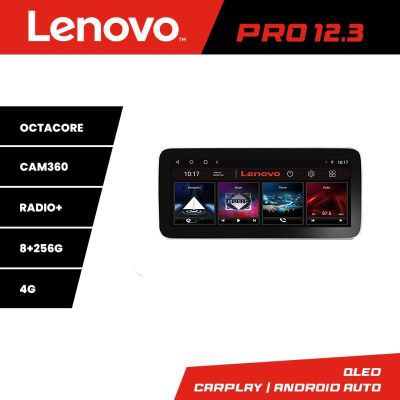 Navigatie Hyndai Kona K-1058 Lenovo PRO 8+256 12.3 inch qled android 4G DSP gps internet  8Core