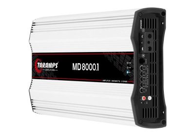 Amplificator Taramps MD 8000.1 1OHM, cu 1 canal, clasa D, în 2 Ω