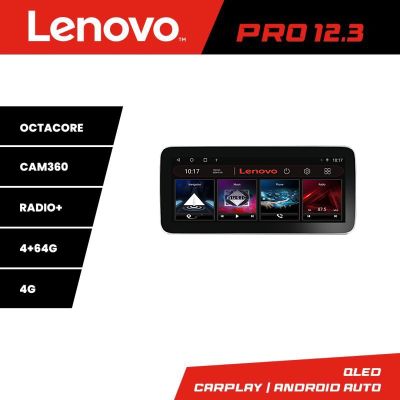 Navigatie Suzuki Splash Opel Agila 2008-2014 Lenovo PRO 4+64 12.3 inch qled android 4G DSP gps internet  kit-splash- v1