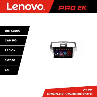 Navigatie Lexus ES intre anii 2001-2006 Android radio gps internet 8 core QLED 2K 8+256 360 Lenovo