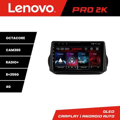 Navigatie Peugeot Bipper, Citroen Nemo, Fiat Qubo 2008-2017 Android radio gps internet 8 core QLED 2K 8+256 360 Lenovo v2