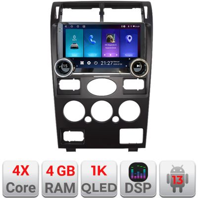 Navigatie Ford Mondeo 2004-2007 Edotec Incell 1K 10.5 inch  4+64 carplay android auto radio internet kit-mondeo2001+EDT-E211-RK