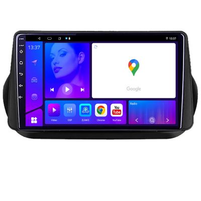 Navigatie Peugeot Bipper  Citroen Nemo  Fiat Qubo 2008 2017 EDOTEC-LITE Android radio gps internet Octa core 4+32 Carplay v2