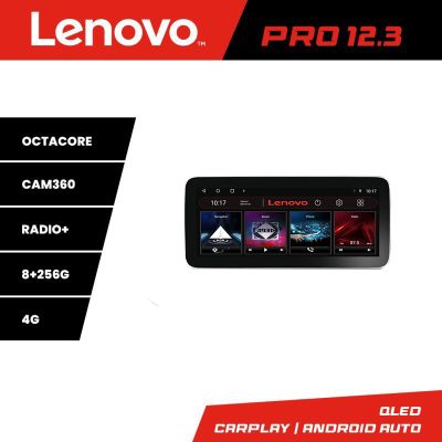 Navigatie Peugeot 508 K-5637 Lenovo PRO 8+256 12.3 inch qled android 4G DSP gps internet  8Core