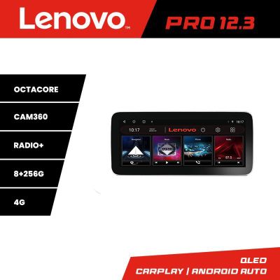 Navigatie Mazda 3 2004-2009 K-161 Lenovo PRO 8+256 12.3 inch qled android 4G DSP gps internet  8Core