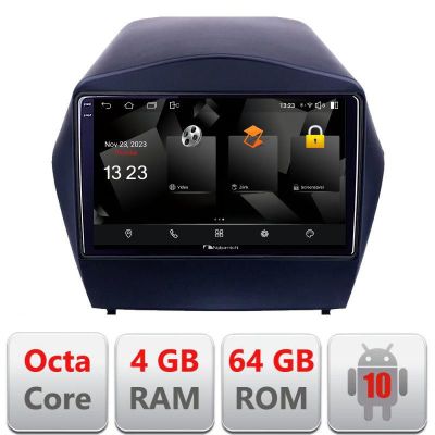 Navigatie Hyundai IX35 5510-361 Android Octa Core 720p 4+64 DSP 360 camera carplay android auto