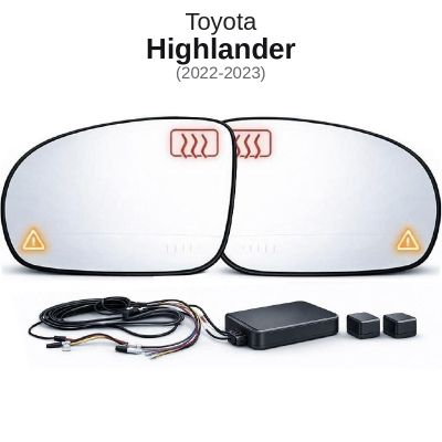 Senzor unghi mort Toyota Highlander 2022-2023 — oglindă dedicată