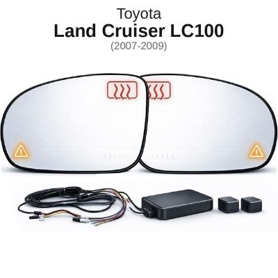 Senzor unghi mort Toyota Land Cruiser LC100 2007-2009 — oglindă dedicată