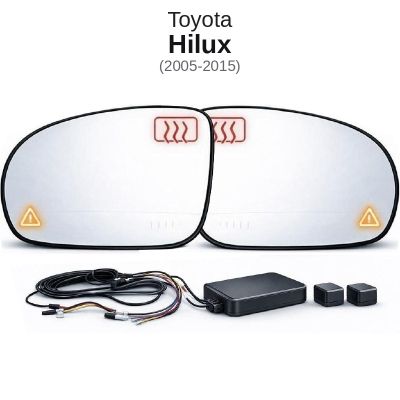 Senzor unghi mort Toyota Hilux 2005-2015 — oglindă dedicată