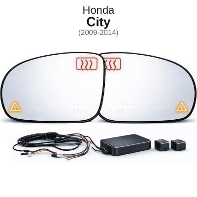 Senzor unghi mort Honda City 2009-2014 — oglindă dedicată